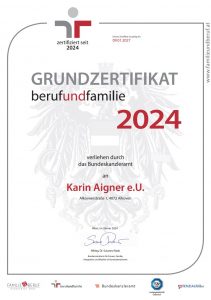 Zertifikat SPAR AIGNER Alkoven von der BM Gabriele Raab ausgezeichnet. | Potenzialfinder.com und Dr. Sabine Wölbl gratulieren sehr herzlich!